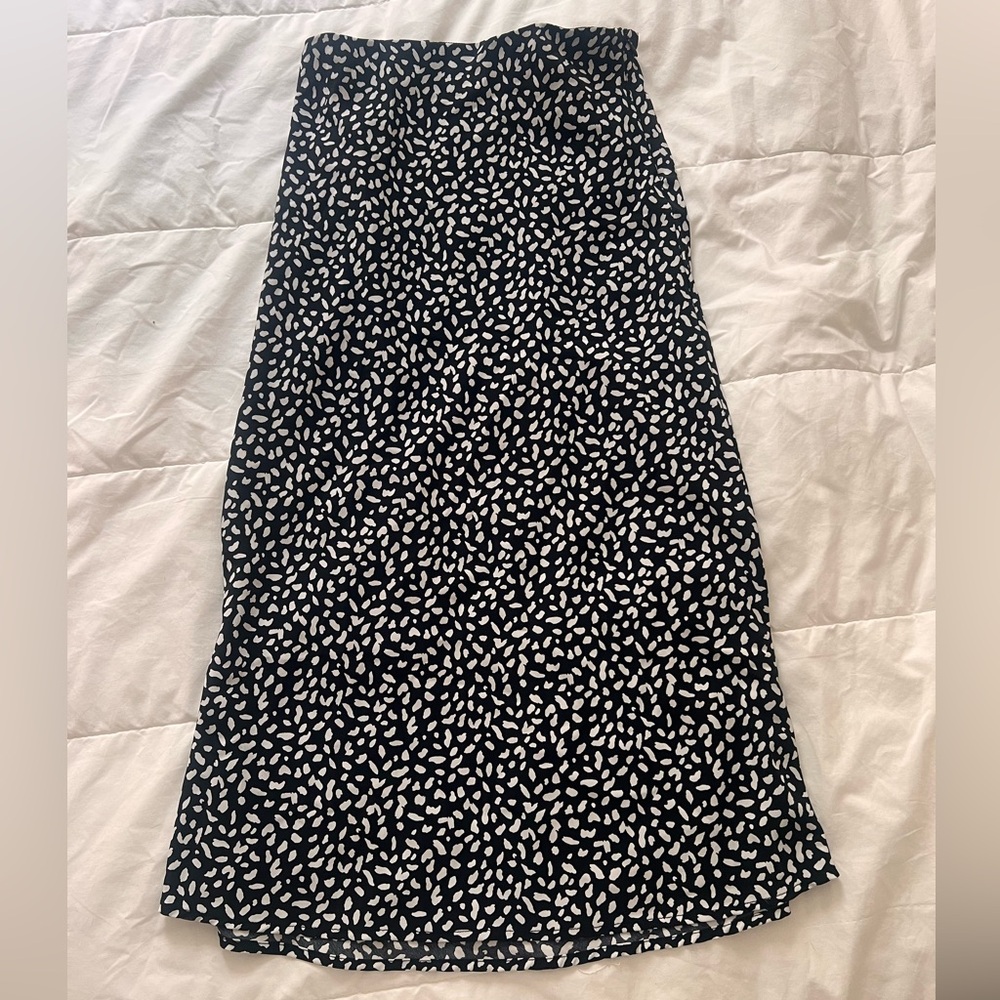 Elegant Black and White Women's Skirt